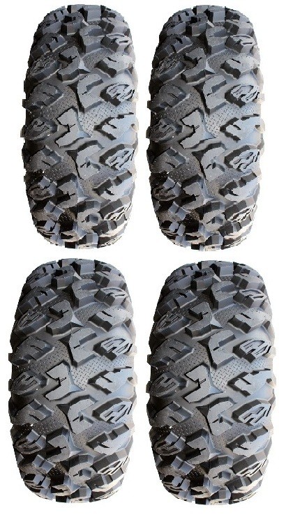 Full set of MotoSport EFX MotoClaw (6ply) 26×9-12 and 26×11-12 ATV Tires (4)