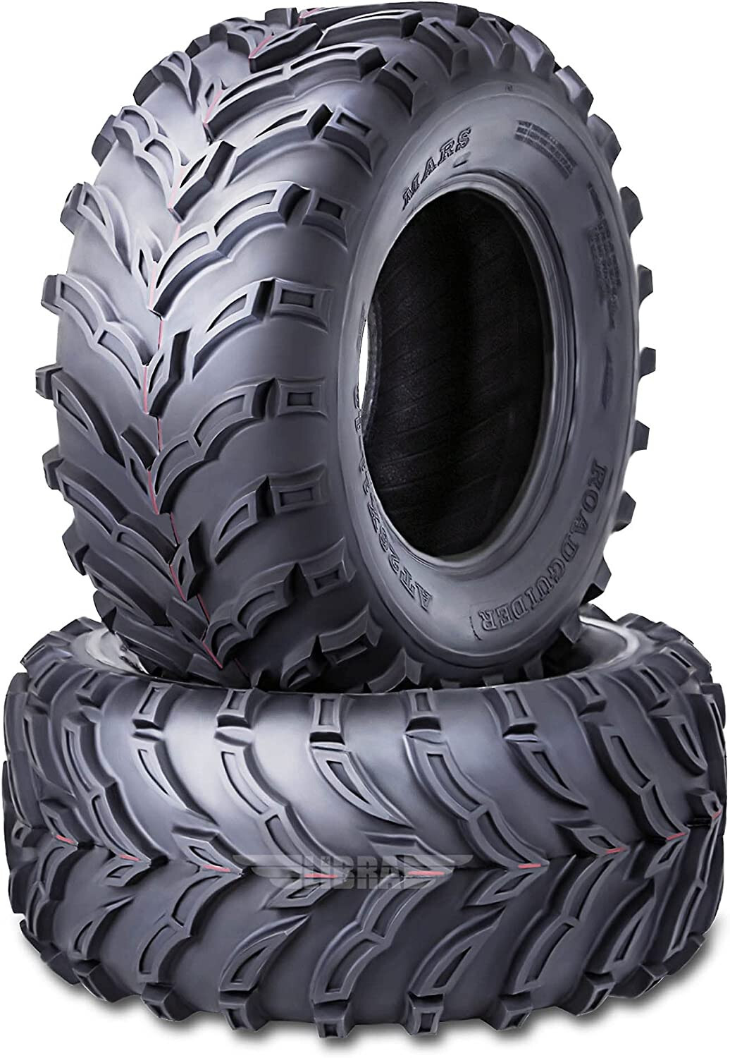 Set 2 UTV ATV Tires 25×10-12 25x10x12 6PR ATV Tire 25×10.00-12 25×10.00×12 10273