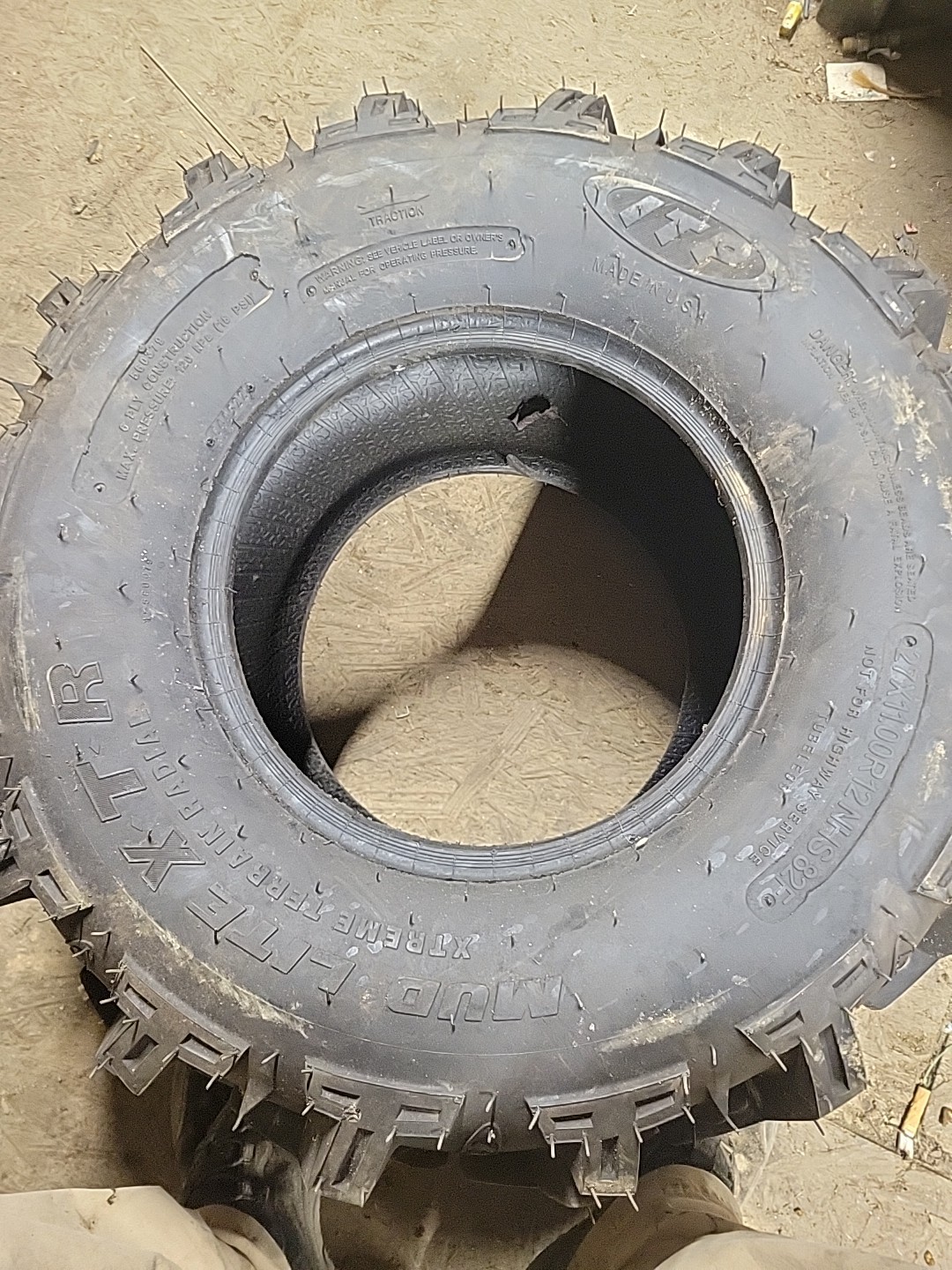 ITP Mud Lite XTR 27×11-12 ATV Tire  27x11x12 MudLite 27-11-12