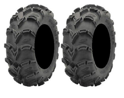 Pair of ITP Mud Lite XL (6ply) ATV Tires 25×12-11 (2)