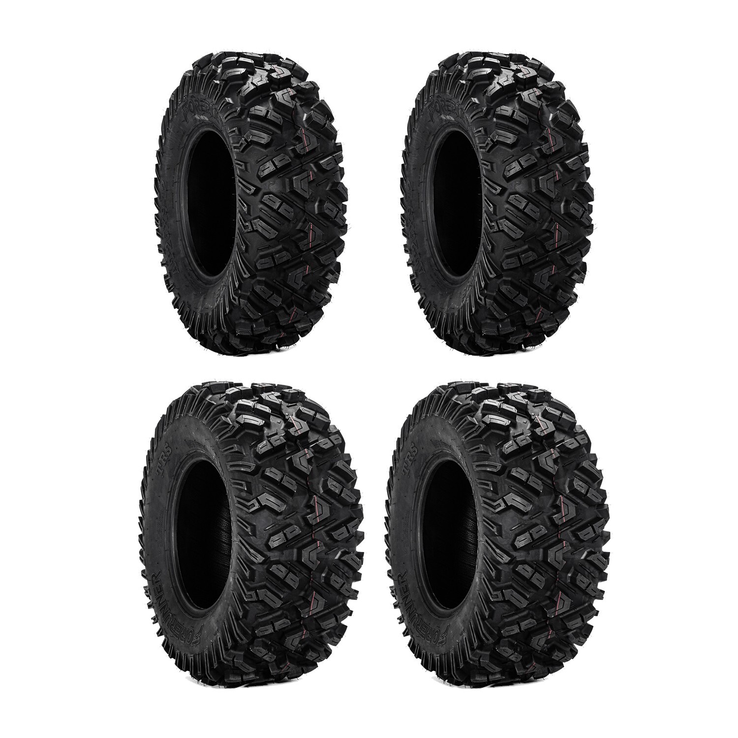 Set 4 ATV Tires 26×11-12 26×9-12 UTV All Terrain 6PR Heavy Duty 26x9x12 26x11x12