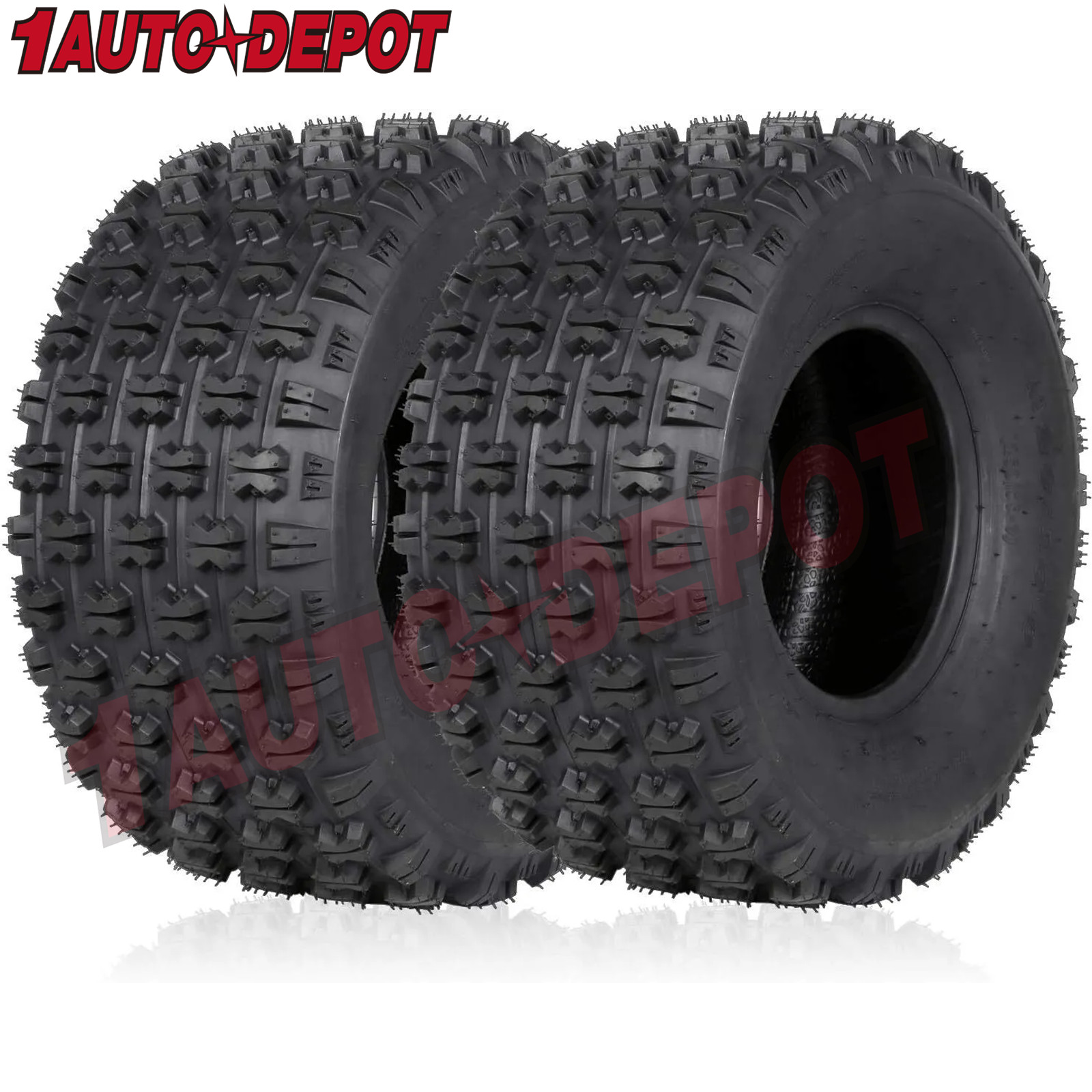2 Set, 20×10-9 Sport ATV Tires, 4PR 20x10x9 UTV Tires, 20*10.00-9 Quad Rear Tyre