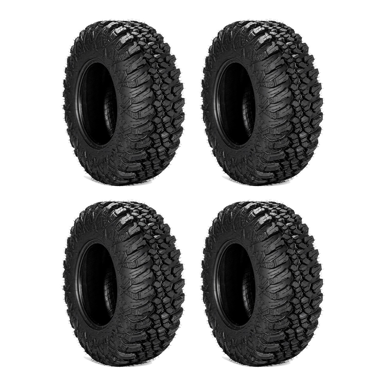 Full Set 30x10x14 ATV UTV Tires 30×10-14 8PR Radial 30 10 14 Mud All Terrain