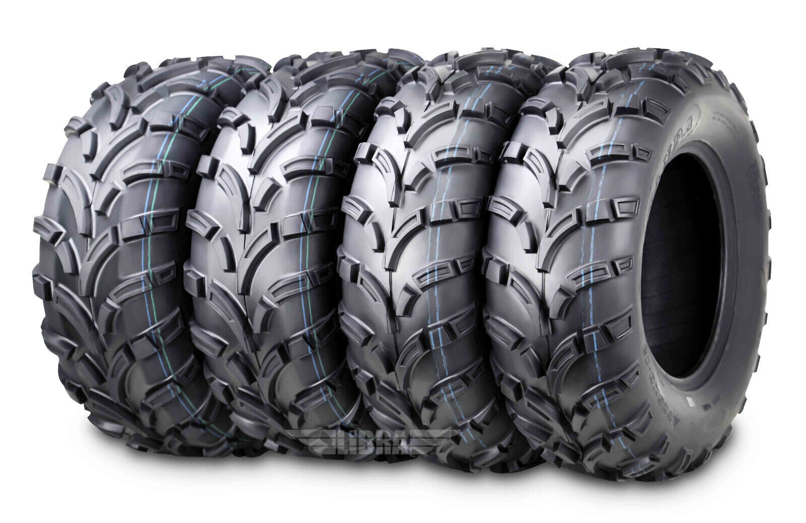 UTV ATV Tires 26×9-14 26x9x14 Front 26×11-14 26x11x14 Rear 6PR Mud Set 4