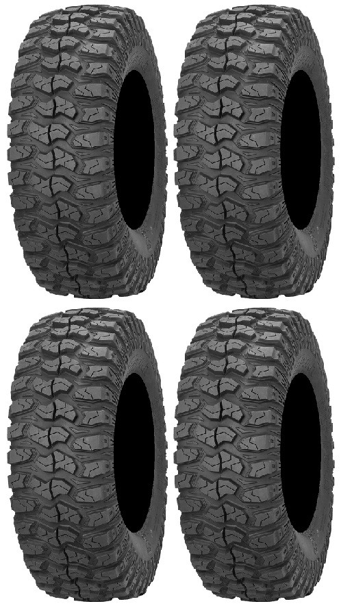 Full set of Sedona Rock-A-Billy 28×10-14 (8ply) Radial ATV Radial Tires (4)