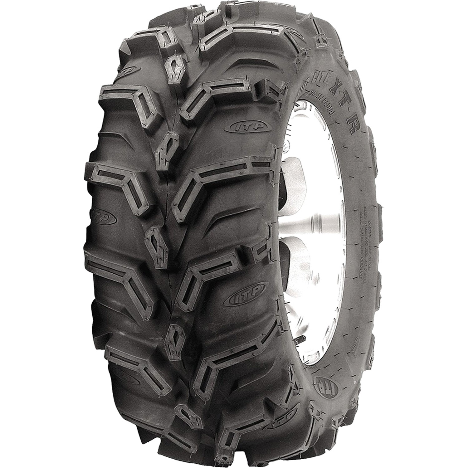 4 Tires Itp Mud Lite XTR 25×8.00R12 25x8R12 25x8x12 68F 6 Ply MT M/T ATV UTV