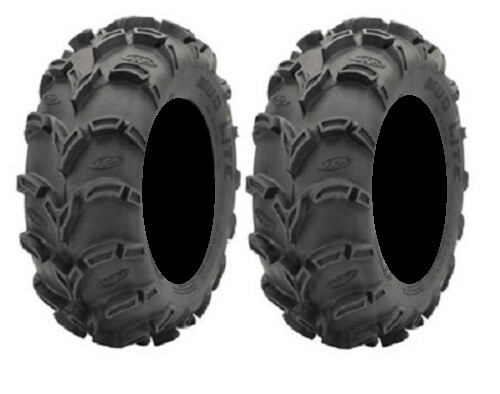 Pair of ITP Mud Lite XL (6ply) ATV Tires 27×12-12 (2)