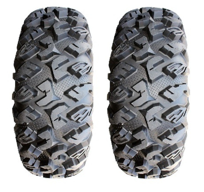 Pair of MotoSport EFX MotoClaw (8ply) Radial ATV Tires 27×10-14 (2)