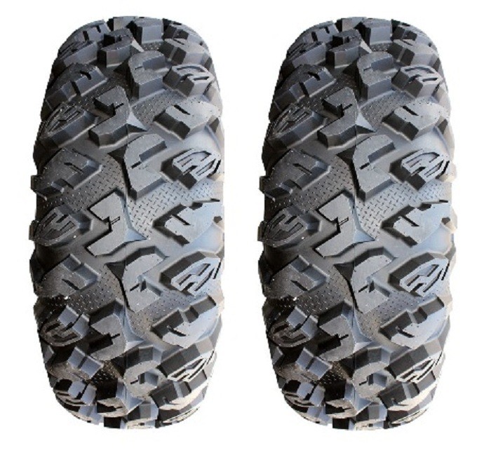 Pair of MotoSport EFX MotoClaw (8ply) Radial ATV Tires 28×10-14 (2)