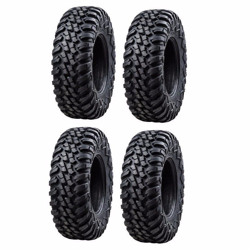 Tusk Terrabite Radial ATV UTV Tire Kit Set Of Four 4 Tires 34 x 10 – 15