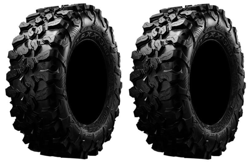 Pair of Maxxis Carnivore Radial (8ply) ATV Tires 29×9.5-15 (2)