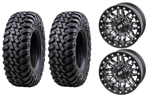 30×10-14 Terrabite on Tusk Teton Wheels 4/156 Gun Metal/Black