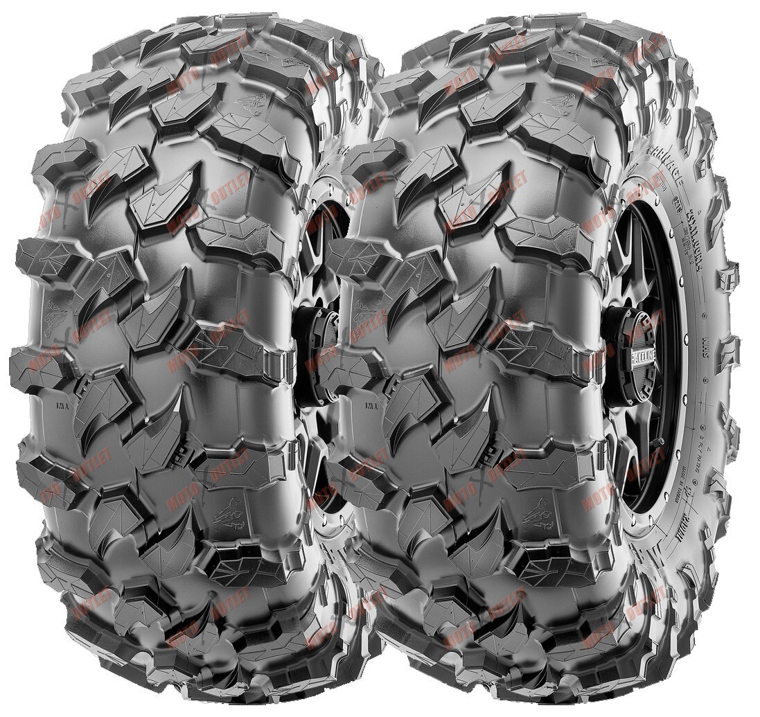 Maxxis Carnage 29×11-14 Rear UTV ATV Tires Set of 2 29″ 8 Ply SXS