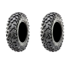 Pair of Maxxis Carnivore R/T Radial (8ply) ATV Tires 28×10-14 (2)