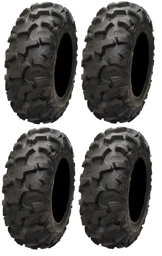 Full set of ITP Blackwater Evolution 30×10-14 ATV Tires (4)