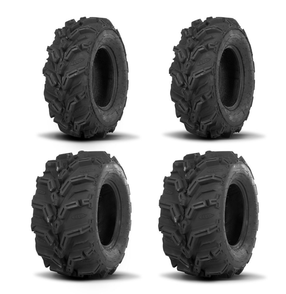 ITP Mud Lite XTR Tires Front [26×9-12] And Mud Lite XTR Tires Rear [26×11-12]