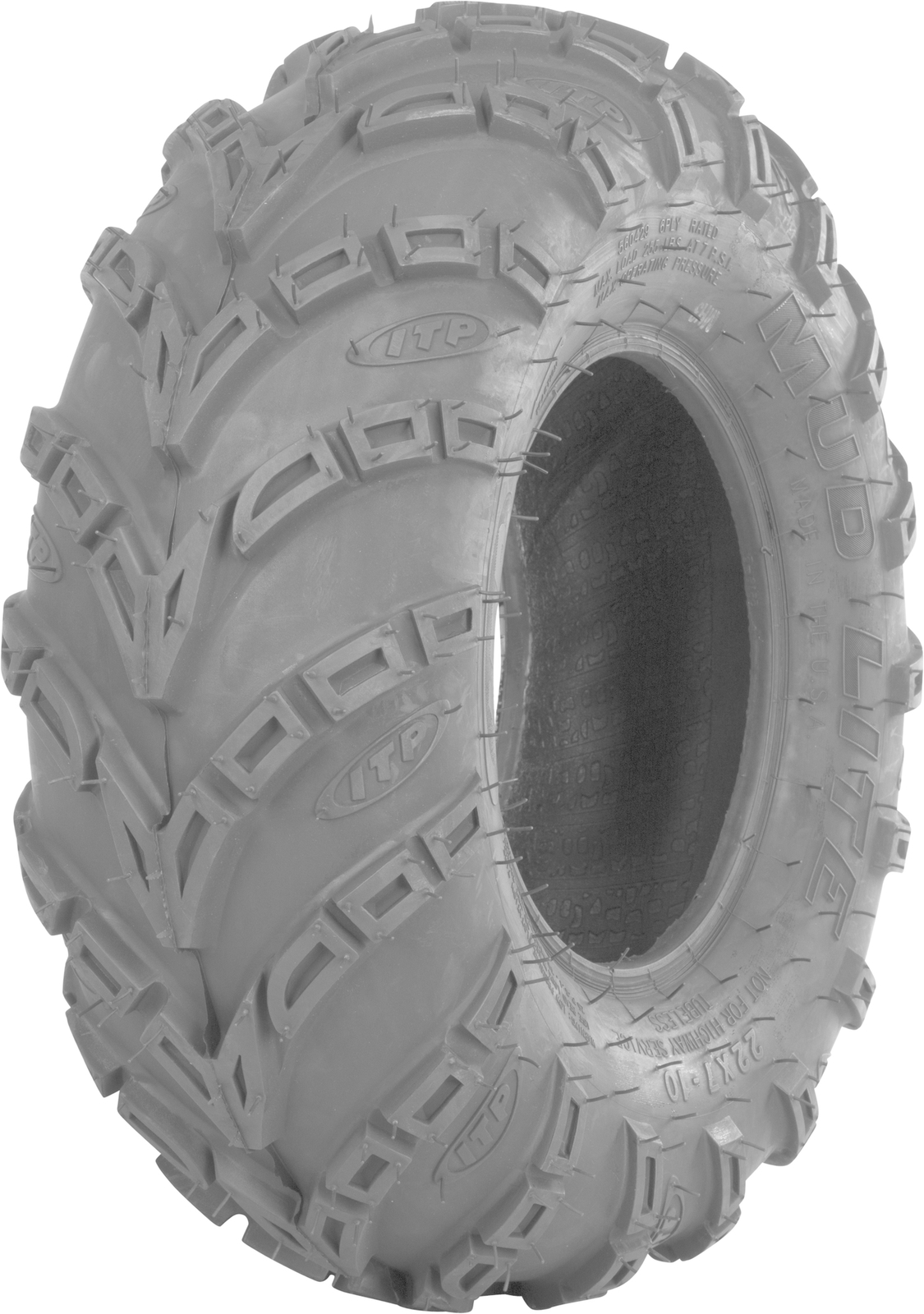 Mud Lite XL Front or Rear Tire 26X10-12 ITP 56A343