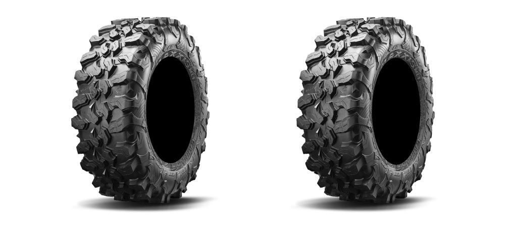 Pair of Maxxis Carnivore Radial (8 Ply) UTV Tires 32x10R-15 (2)