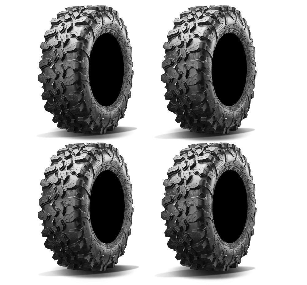 Full Set Of Maxxis Carnivore Radial (8 Ply) UTV Tires 31x10R-15 (4)