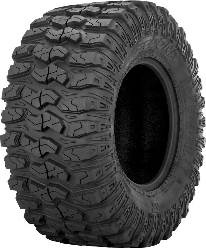 Sedona Rock-A-Billy (Rear Tire – 26 x 11 x 12)-2011 Polaris 900 Ranger Diesel