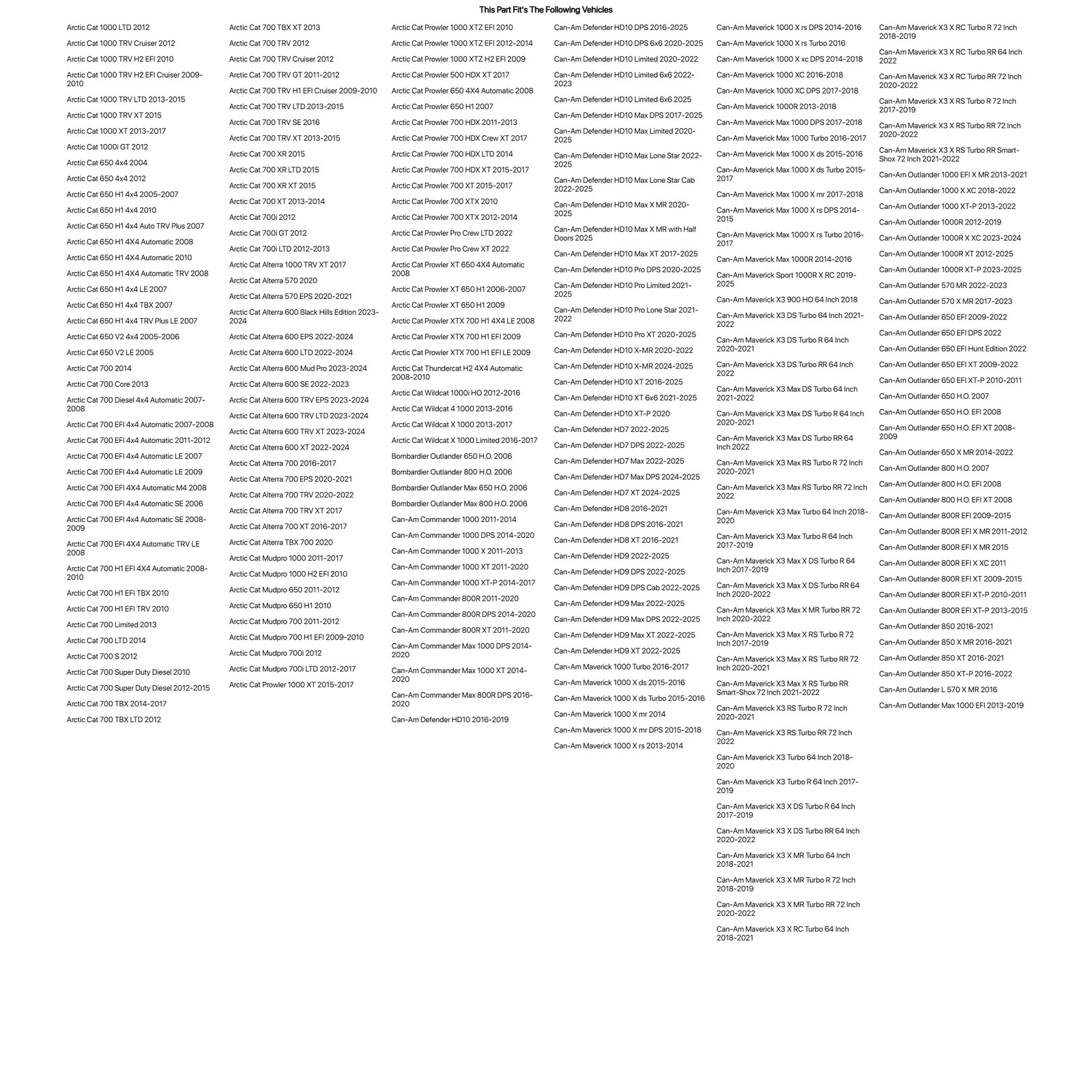 (2 Pack) Tusk Terrabite Radial Tire 29×11-14 Medium/Hard Terrain For SUZUKI TWIN