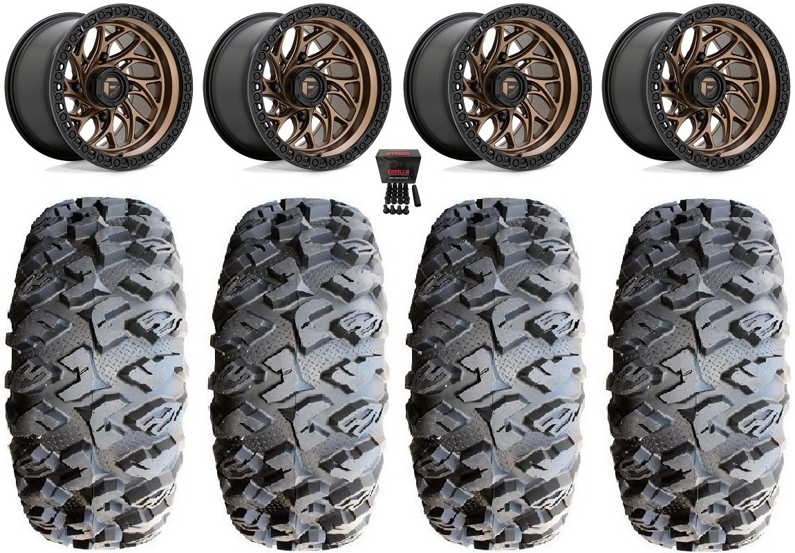 Fuel Runner 15″ Wheels Br 31″ MotoClaw Tires Textron Wildcat XX
