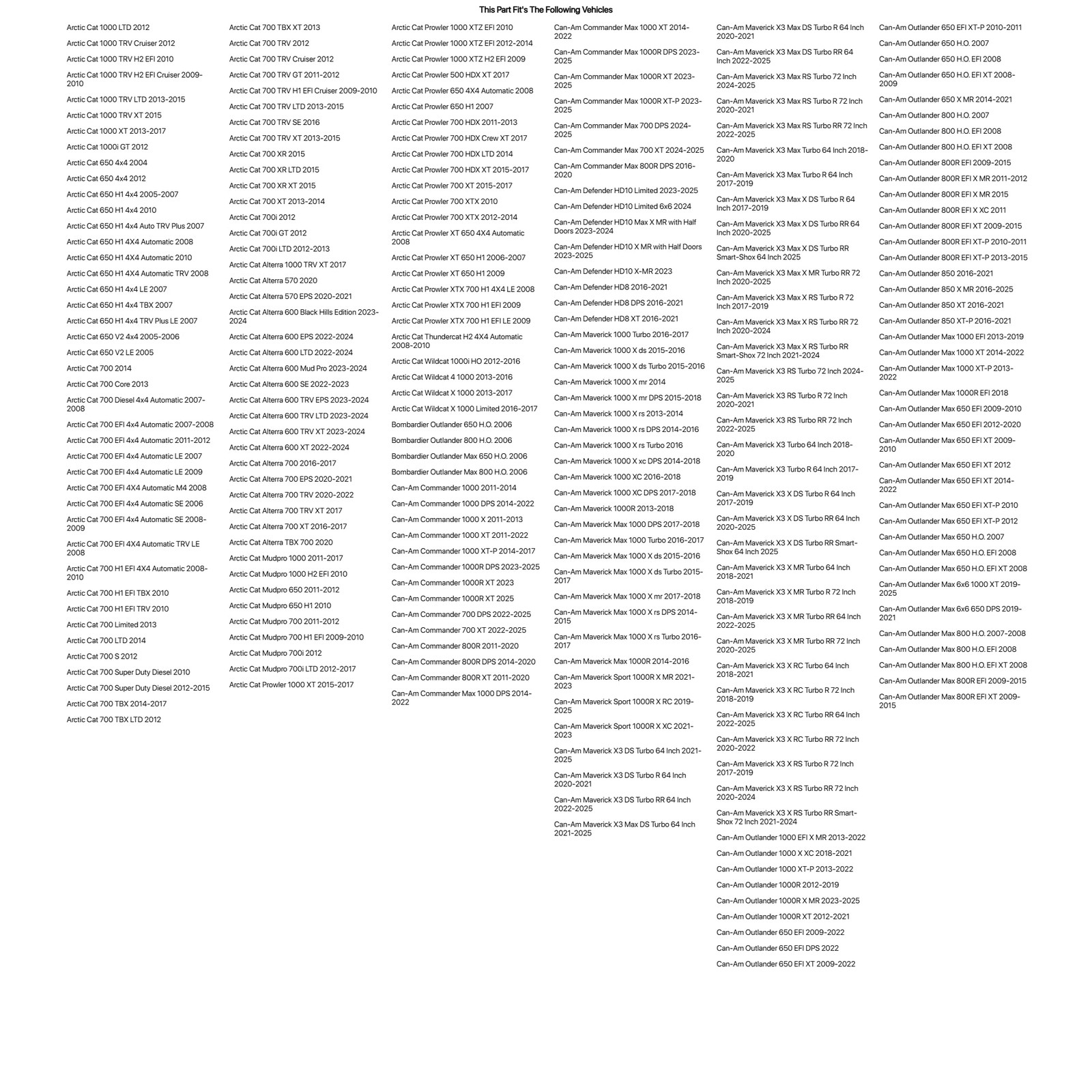 (2 Pack) Tusk Terrabite Radial Tire 32×10-14 Medium/Hard Terrain For Polaris