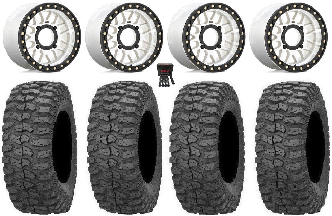 KS235 Grenade Bdlk 14″ Wheels Mh +10mm 30″ Rock-A-Billy Tires Can-Am Defender
