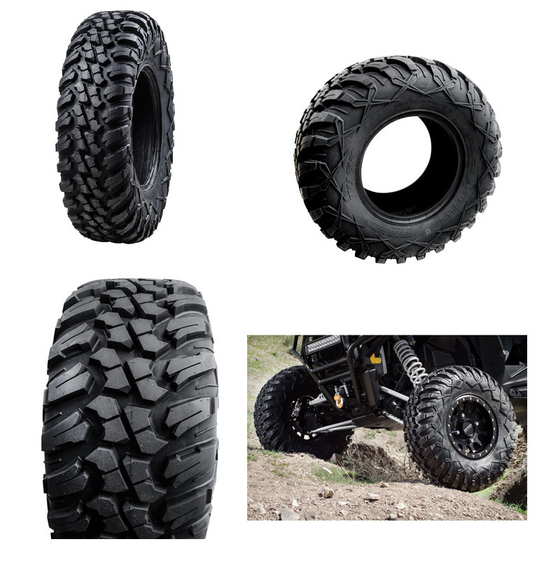 Tusk Terrabite Radial ATV UTV Tire Kit Set Of Four 4 Tires 32×10-14