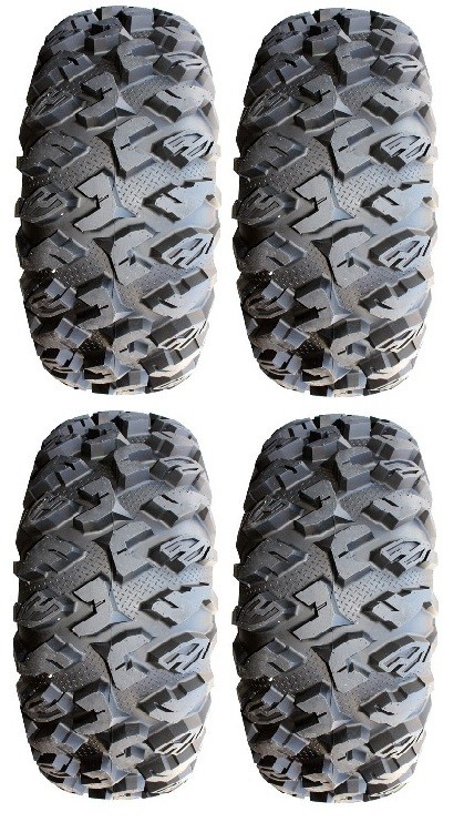 Full set of MotoSport EFX MotoClaw (8ply) Radial ATV Tires 33×10-18 (4)
