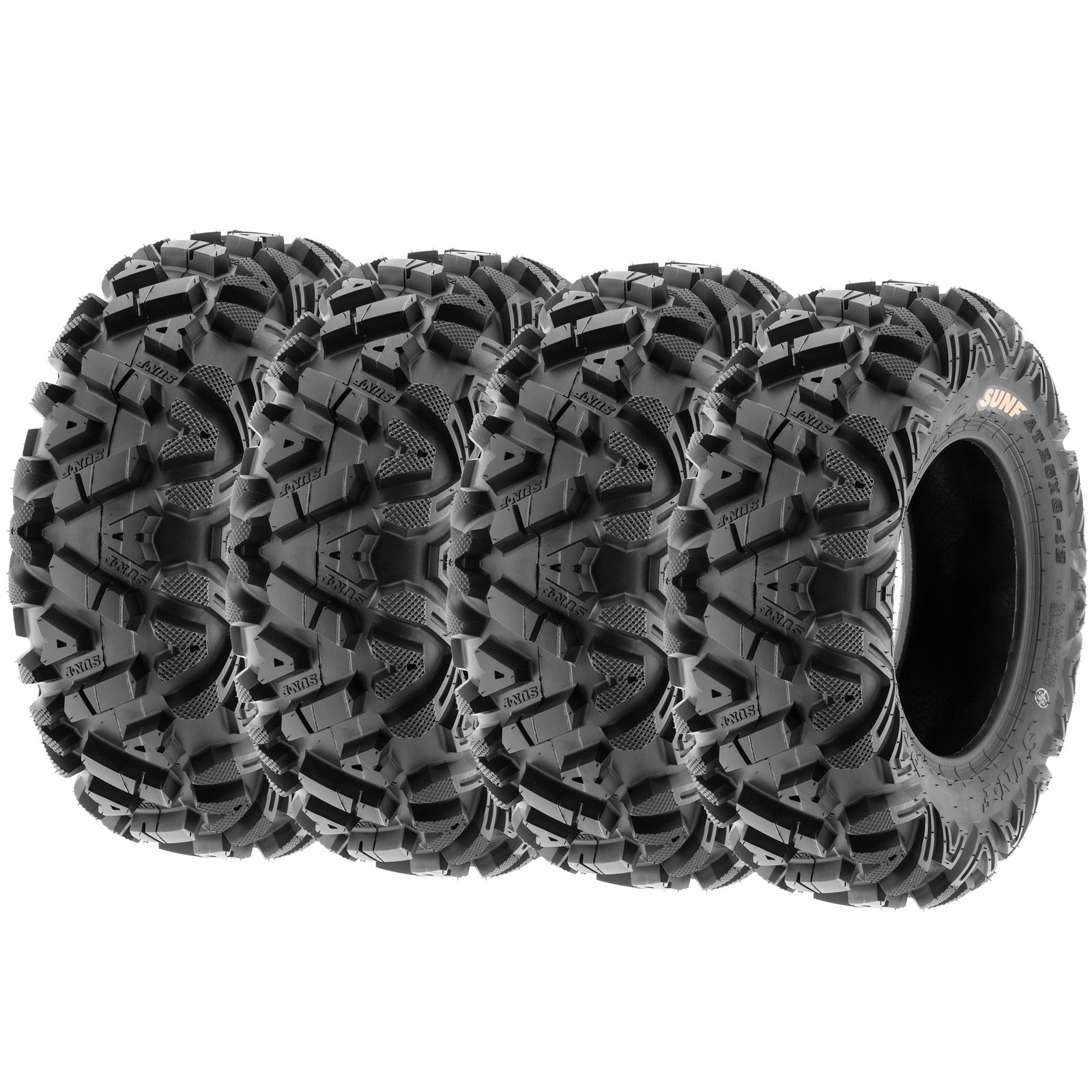 (4) SunF A033 Power.I AT 27×9-14 ATV UTV Off-Road Tires All-Terrain 6PR Tubeless