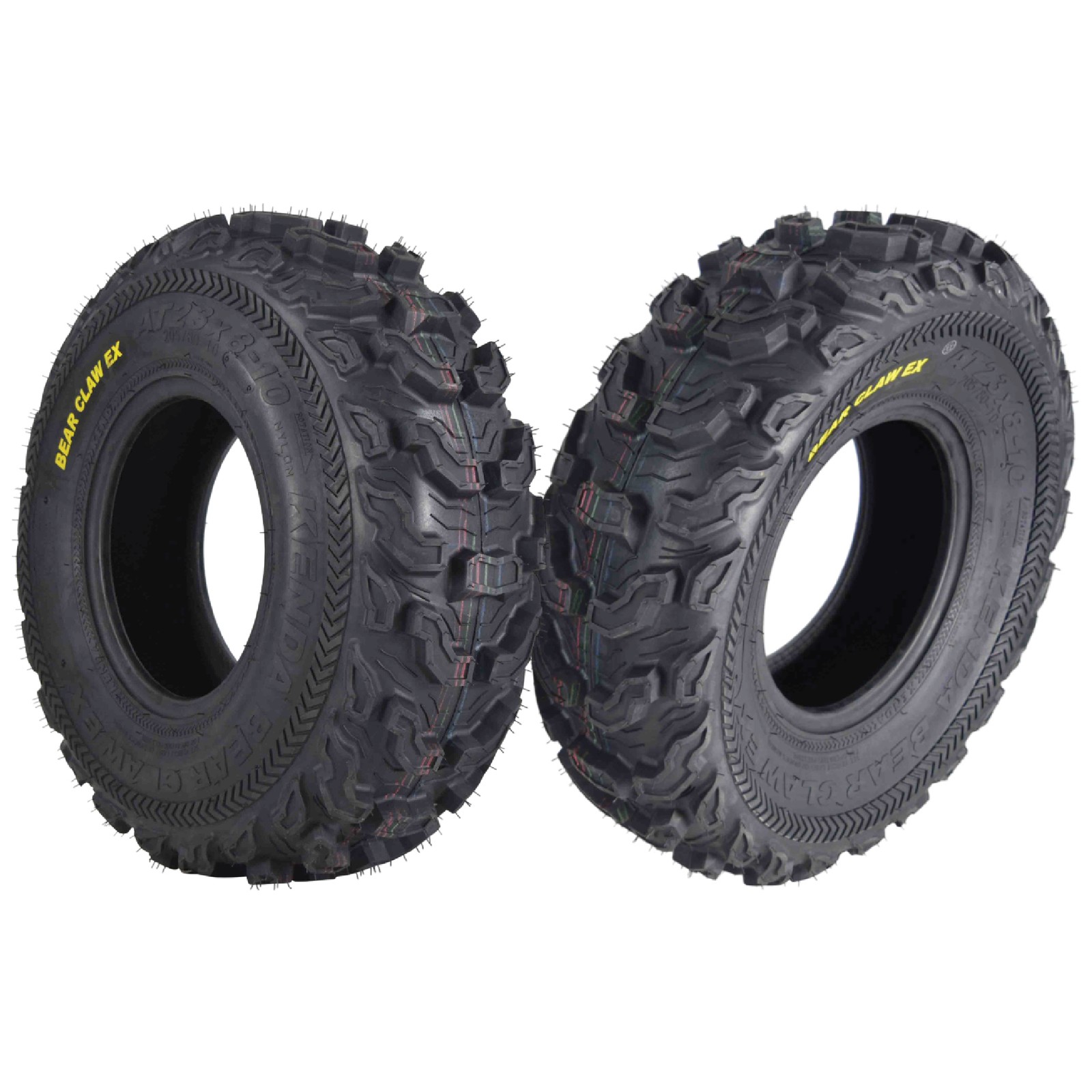 Kenda Bearclaw EX K573 – 23×8-10 Front ATV/UTV Tires 6-Ply 23x8x10 (2 pk)