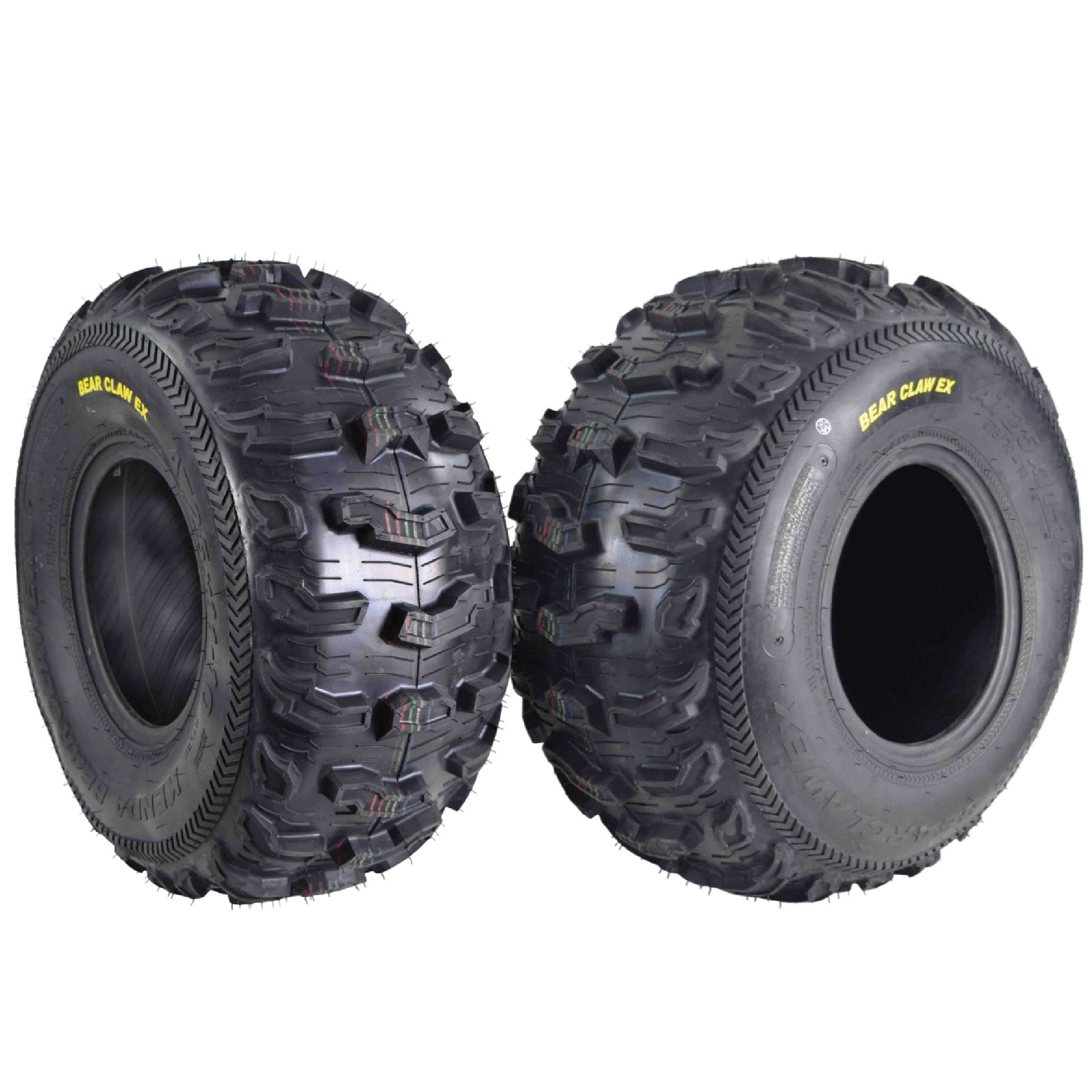 Kenda Bearclaw EX K573 – 25×11-10 Rear ATV/UTV Tires 6-Ply 25x11x10 (2 pk)