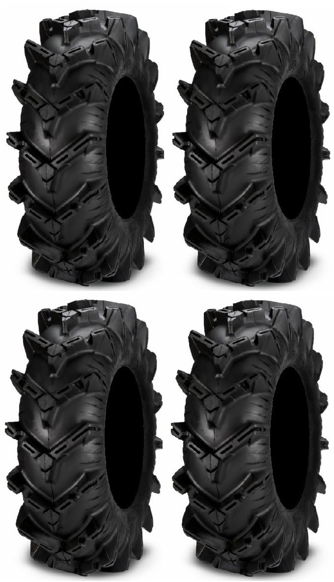 Full set of ITP Cryptid (6ply) 28×10-14 ATV Tires (4)