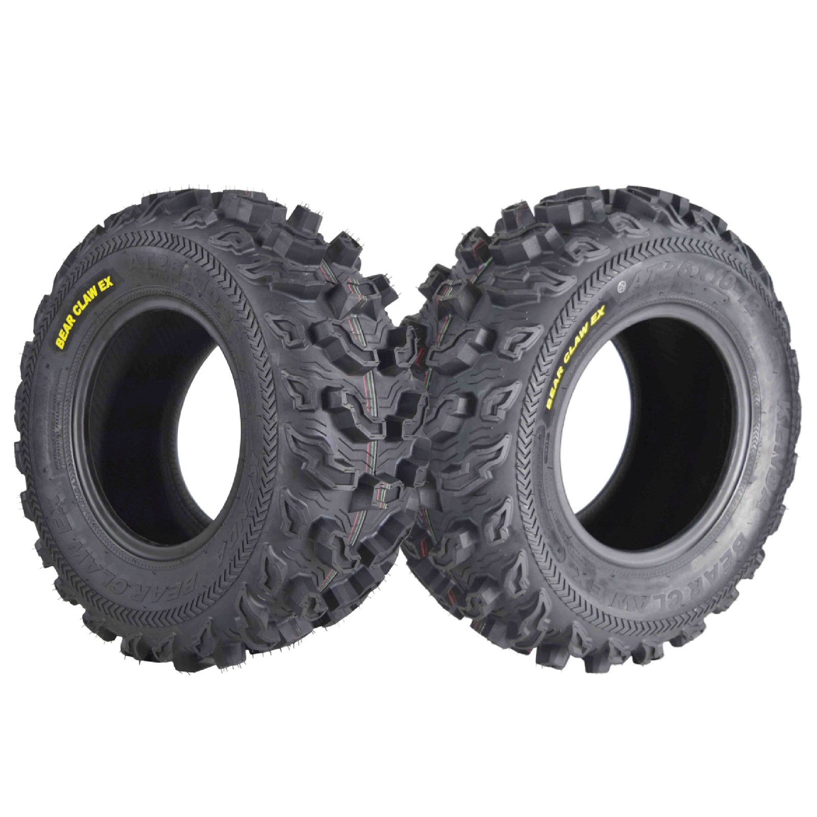 Kenda Bearclaw EX K573 – 26×10-12 Front ATV/UTV Tires 6-Ply 26x10x12 (2 pk)