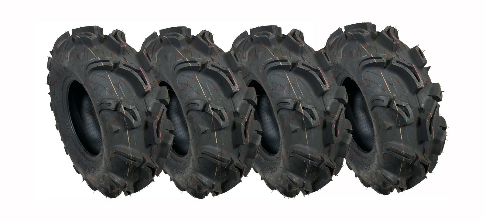 Maxxis Zilla 28×10-12 28×12-12 Atv Utv Tires Set of 4 28″ 6 Ply 2 Front Rear