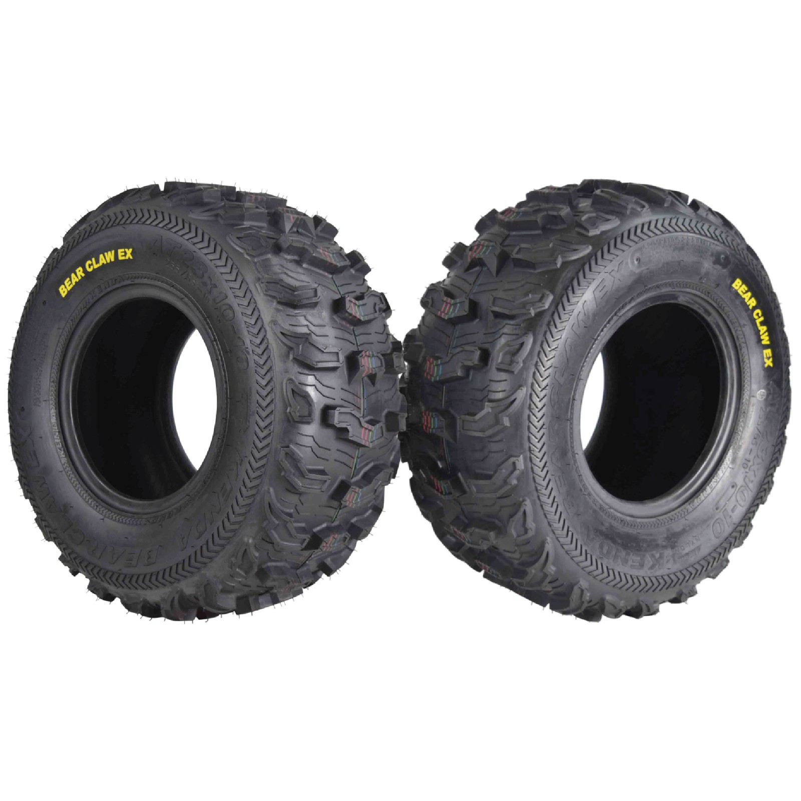 Kenda Bearclaw EX K573 – 23×10-10 Rear ATV/UTV Tires 6-Ply 23x10x10 (2 pk)