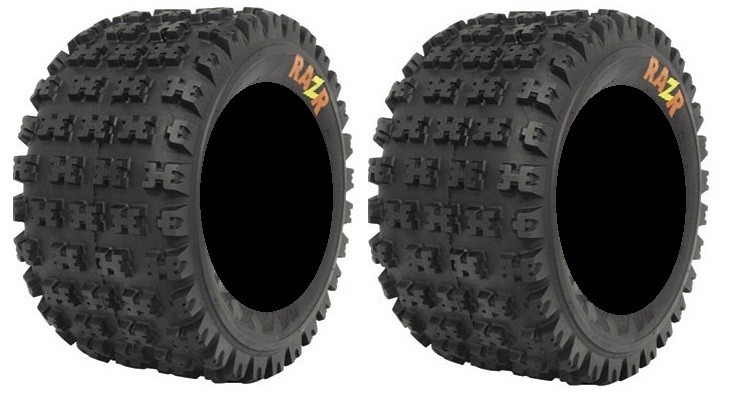 Pair of Maxxis Razr Rear ATV Tires 6ply 20×11-9 (2)