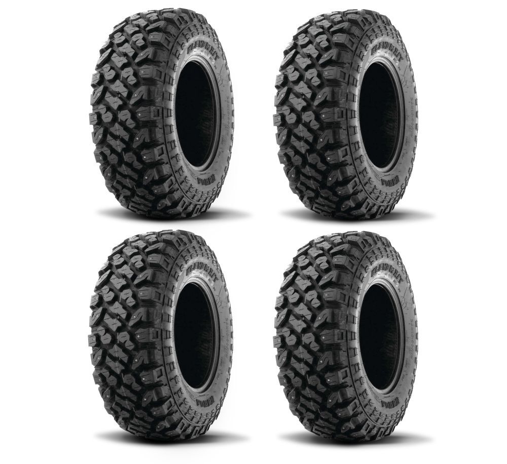 Kenda Set of Four K3204R Klever XT Tires (8 Ply) [28x10R-14]