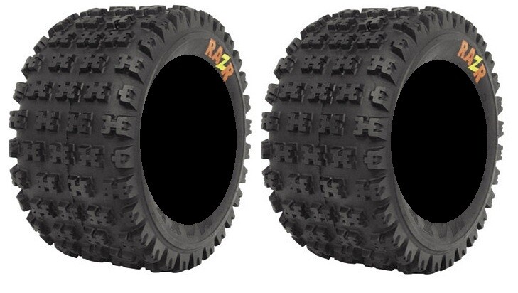 Pair of Maxxis Razr Rear ATV Tires 4ply 20×11-9 (2)