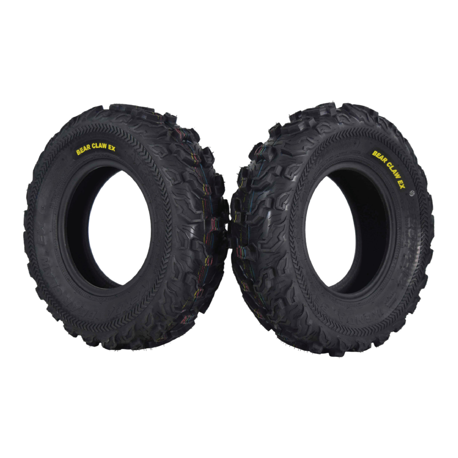 Kenda Bearclaw EX K573 – 25×8-12 Front ATV/UTV Tires 6-Ply 25x8x12 (2 pk)