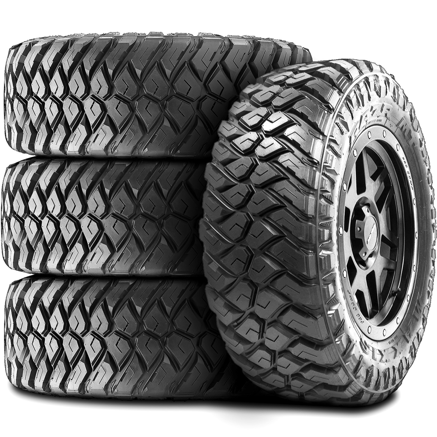 4 Tires Maxxis Razr MT LT 35X12.50R17 Load E 10 Ply M/T Mud
