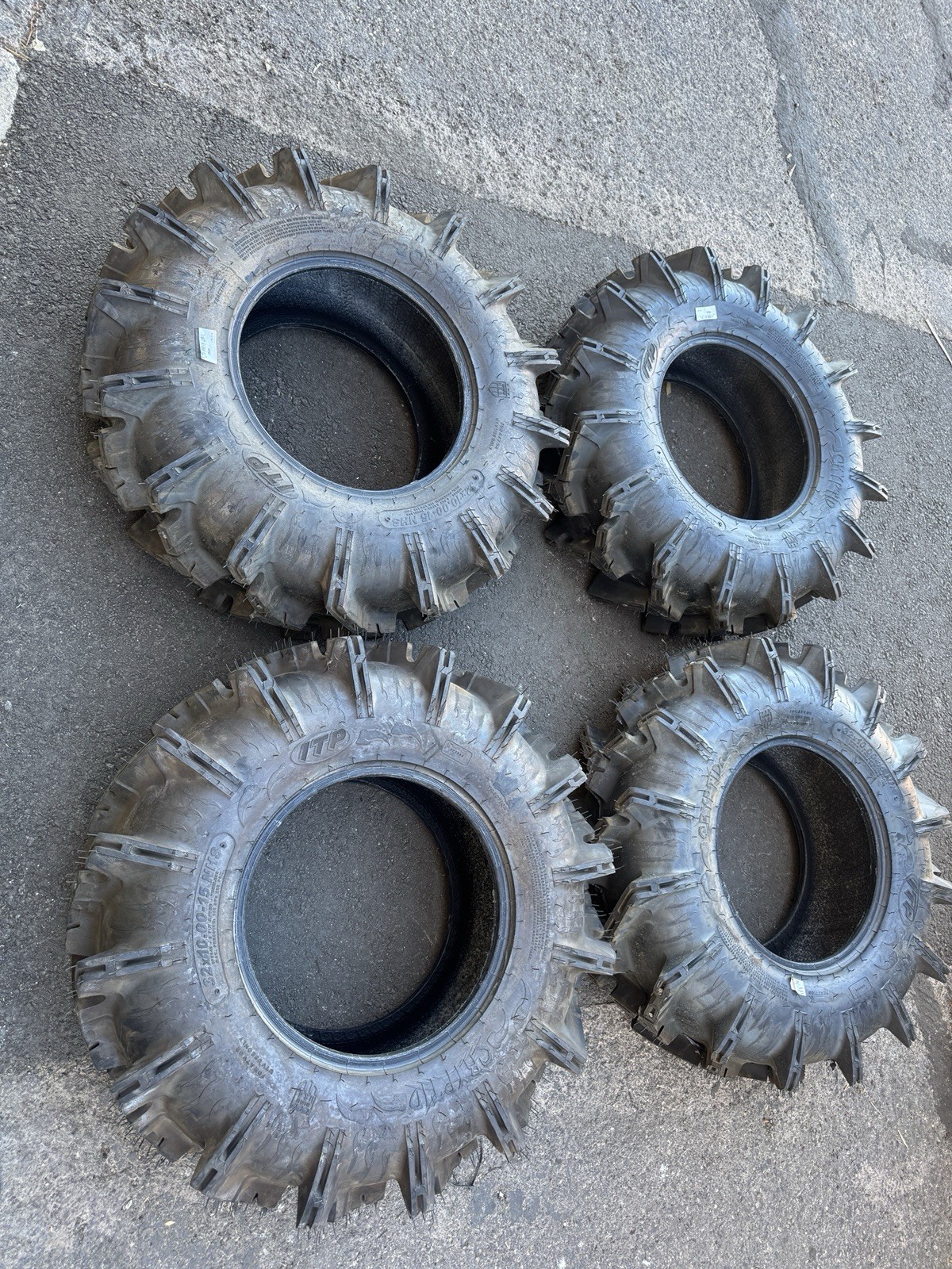 ITP CRYPTID ATV UTV MUD TIRES 32x10x15 POLARIS RZR CAN AM KAWASAKI KRX (4)