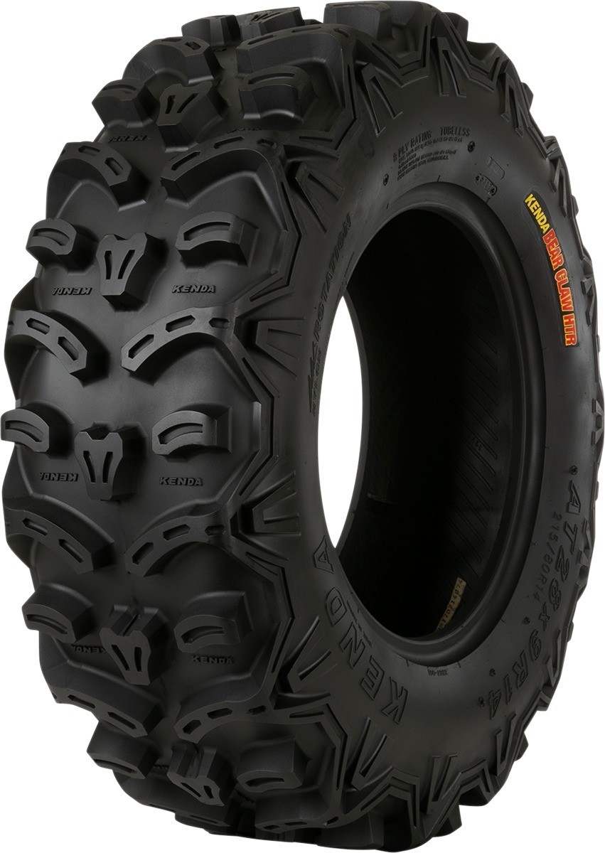 Kenda Bearclaw HTR K587 27x11R12 8-Ply Rear ATV Tire 085871271D1