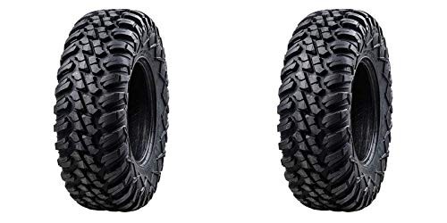 2 PK Tusk 163-021-0019b7c0-142de9-2X Terrabite Radial Tire 25×8-12 Medium/Hard