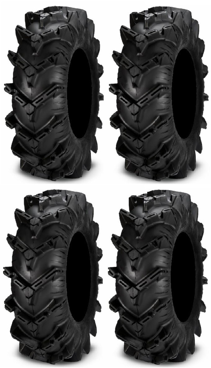 Full set of ITP Cryptid (6ply) 32×10-15 ATV Tires (4)
