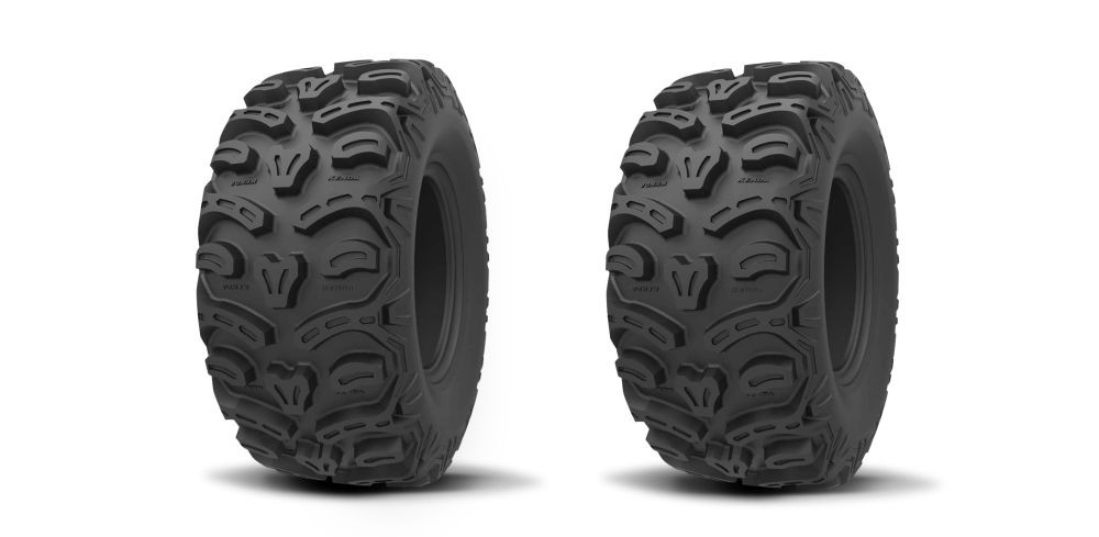 Kenda Set of Two K587 Bearclaw HTR Front Radial Tires (8 Ply) [26x11R-12]