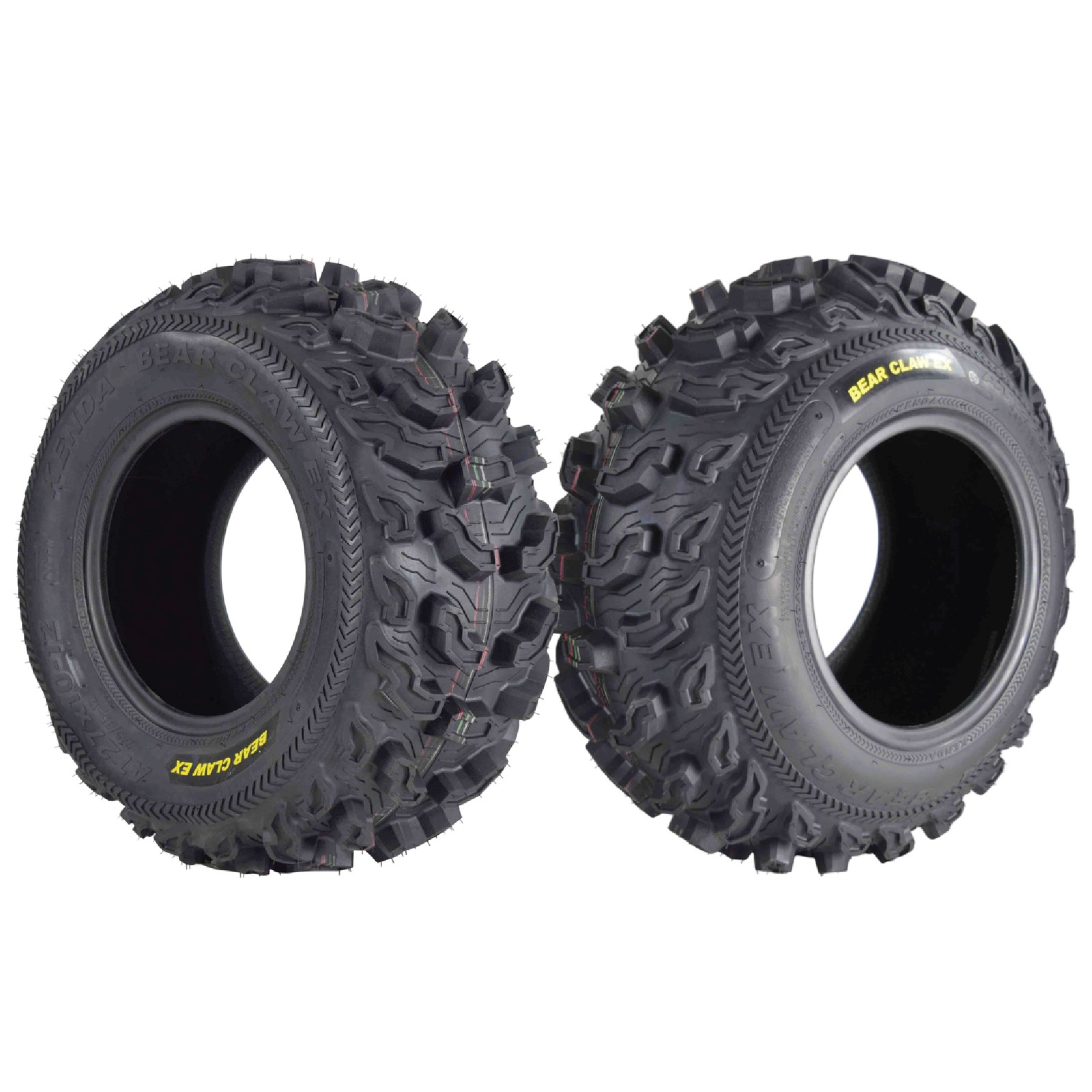 Kenda Bearclaw EX K573 – 27×10-12 Front ATV/UTV Tires 6-Ply 27x10x12 (2 pk)