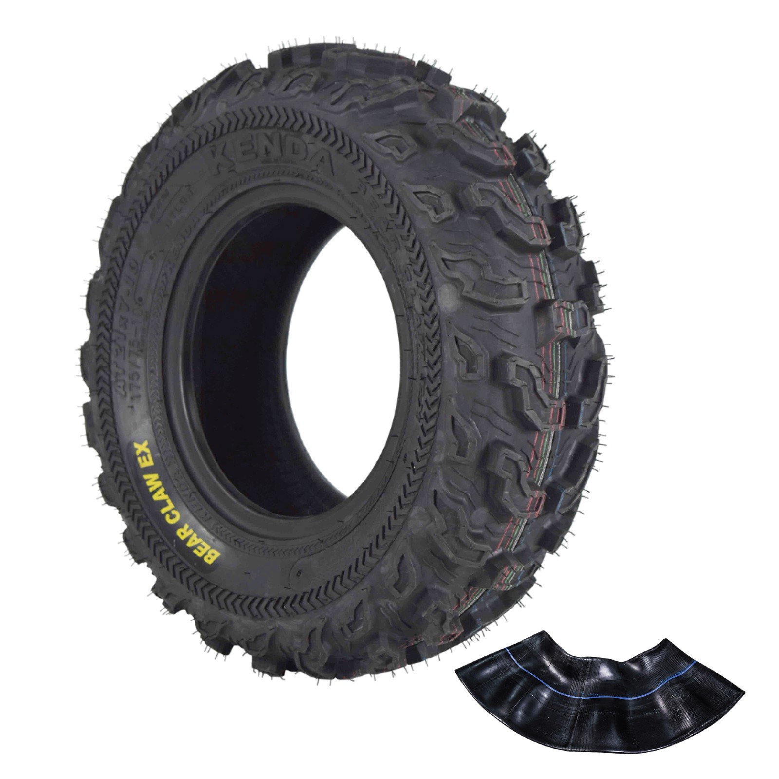 Kenda Bearclaw EX K573 – 21×7-10 Front ATV/UTV Tire & TR-6 Inner Tube 21x7x10