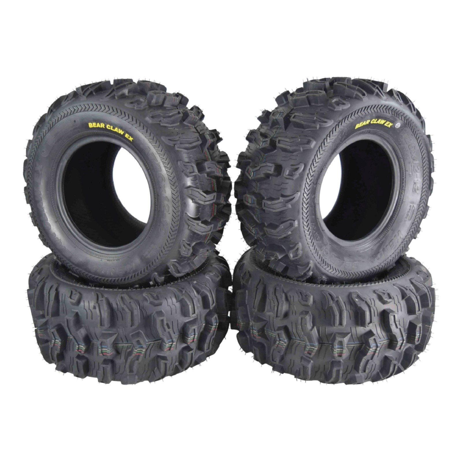 Kenda Bearclaw EX K573 – 26×12-12 Rear ATV/UTV (4) Tires 6-Ply 26x12x12 (4 pk)
